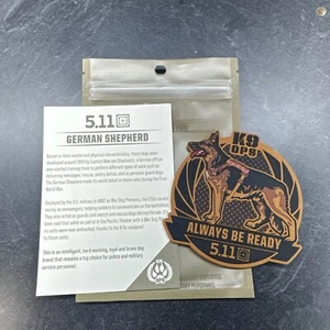 5.11 Tactical Patch K-9 Ops German Shepherd - Picture 1 of 2