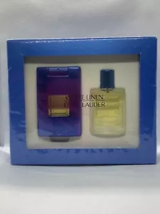 Estee Lauder White Linen Parfum Spray .5 oz Parfum Travel Size Portable x2 New - Picture 1 of 2