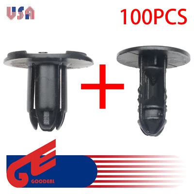 100Pcs Fender Liner Retainer Fasteners Clips for 2018-2019 Hyundai Elantra GT  - Image 1 of 4