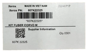 BRAND NEW Xerox AltaLink B8145 B8155 C8145 C8155 FUSER ASSY 607K22325 VAT INCL - Picture 1 of 2