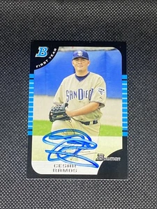 Cartolina auto firmata Cesar Ramos San Diego Padres 2005 #BDP65 ~ COA - Foto 1 di 3