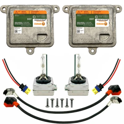 2x OEM 17-21 Dodge Charger Xenon Ballast D3S Bulb Wire Kit Control Unit Module - Image 1 of 3