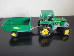 RARE Vintage Tonka Tractor And Trailer 1970's - Picture 1 of 24