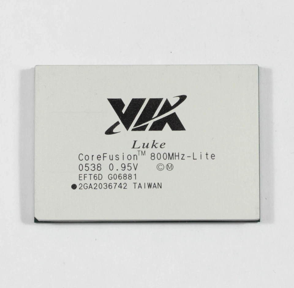 VIA CoreFusion 800MHz 0.90V Luke New Original - NOS - Image 1 of 2