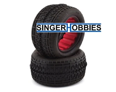 AKA 13108VR Rebar 2.2" Rear Buggy Tires w/Red Insert (2) (Super Soft) HH - Image 1 of 2