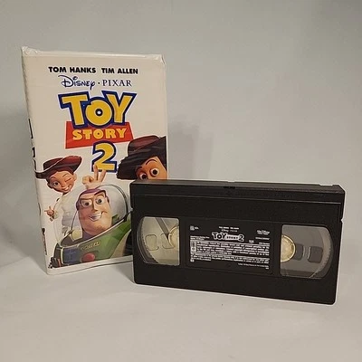 Disney Pixar Toy Story 2 VHS 1999 Video Tape Clamshell Case Inserts NEARLY NEW! - Image 1 of 4