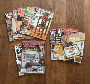 Woodworker's Journal Magazine Lot of 10 - 2015-2017 - Picture 1 of 1