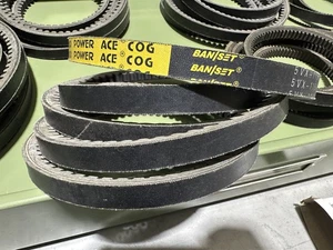 Bando 5VX1150 POWER ACE COG V-BELT TOP WIDTH: 5/8 INCH V-DEPTH: 17/32 INCH - Picture 1 of 2