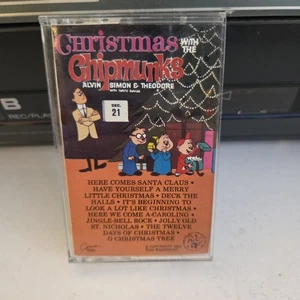 Christmas with the Chipmunks Vol II Cassette 1995 Tested VG - Picture 1 of 6