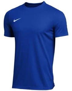 Nike Youth Park VII Short Sleeve Jersey - blue Size small - Picture 1 of 4
