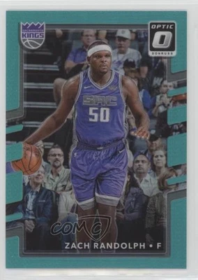 2017-18 Panini Donruss Optic Aqua Prizm /25 Zach Randolph #130 - Image 1 of 2