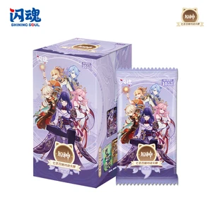 SHININGSOUL GENSHIN IMPACT Official TCG Booster Box Anime Game Card New Wave 3 - Bild 1 von 13