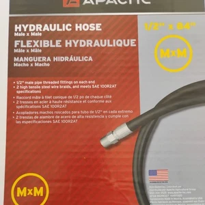 Apache 98398327 2-Draht Universal Hydraulikschlauch, 1/2" ID x 84",  - Bild 1 von 2