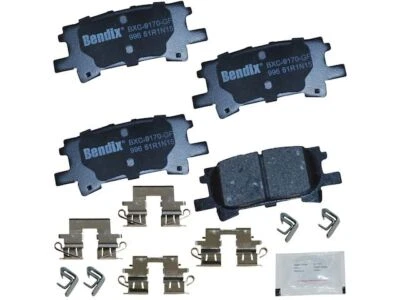 Juego de pastillas de freno traseras Bendix 14983NWPK 2005 2006 para Toyota Highlander 2004-2007 Foto 1 de 2