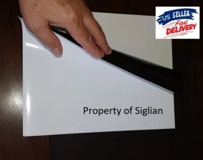 GLOSSY Magnetic Paper for LASER PRINTER, 8.5"x11" (15 sheets) "FREE SHIPPING" - Image 1 of 2