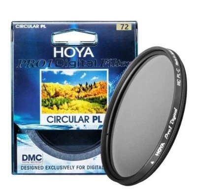 HOYA 72mm Pro1 CPL Digital CIRCULAR Polarizer Camera Lens Filter For SLR Camera - Image 1 of 4