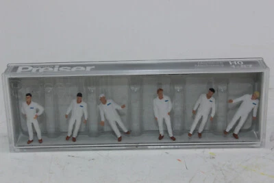 Preiser 10373 White Fitters H0 1:87 New in Original Packaging - Image 1 of 4