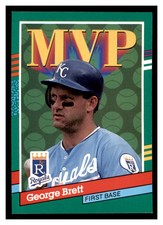 1991 Donruss #396 GEORGE BRETT Kansas City Royals ~G2Q