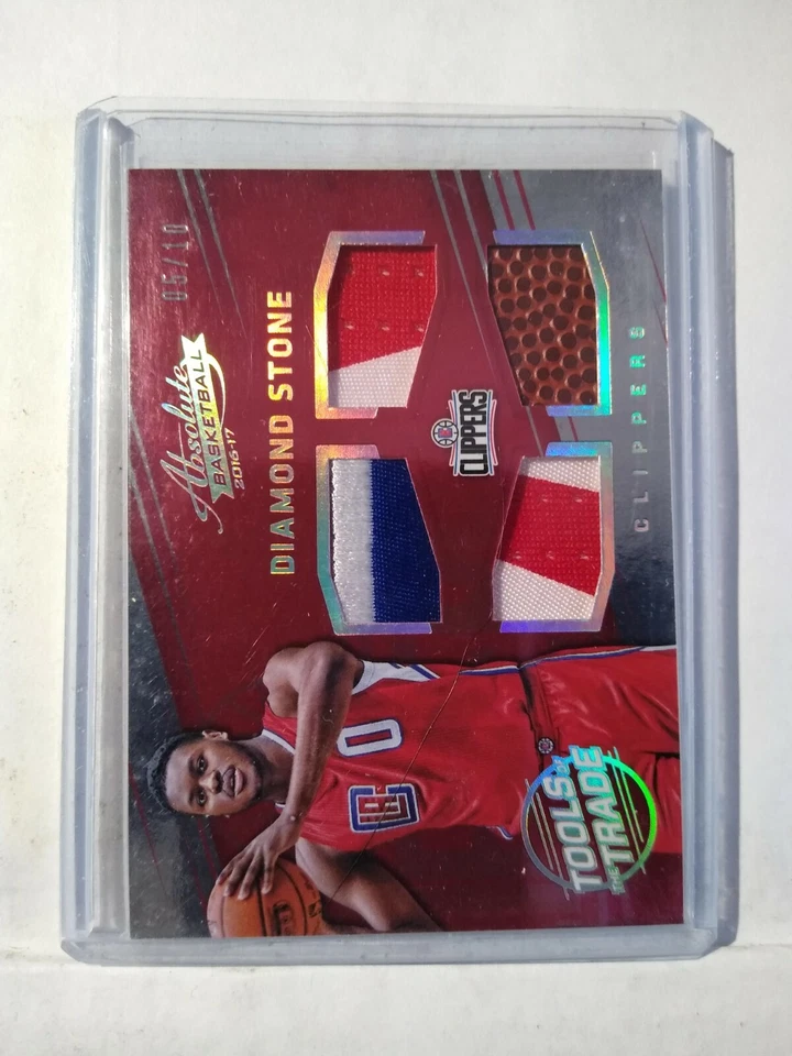 2016-17 Absolute Tools/Trade Materials Quad #23 Diamond Stone /10 MINT F3113 - Image 1 of 1
