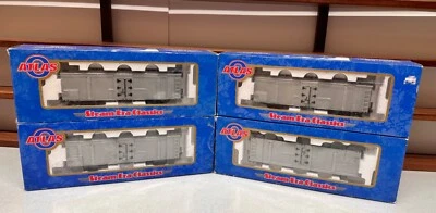 Atlas O Scale 40’ Woodside Refrigerator Car #7700 Undecorated 2 Rail-Set of 4NEW - Image 1 of 3