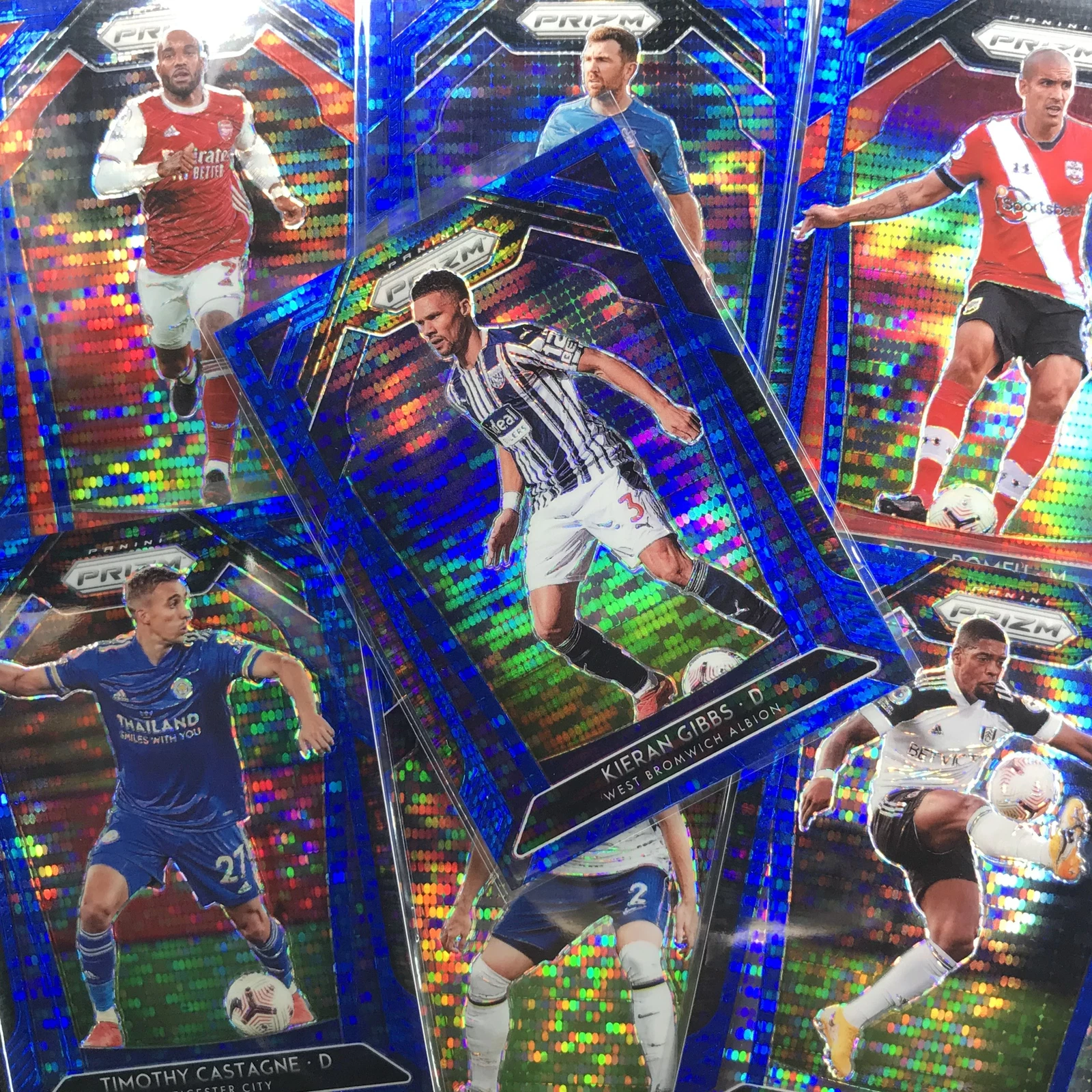 2020-21 Prizm EPL HECTOR BELLERIN Breakaway Prizm Blue /195 #33