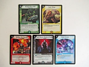 ALL 5 ATARI DUEL MASTERS PROMO HOLO CARDS NM - Complete CCG Atari Foil Set - Picture 1 of 2