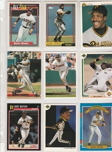 MLB     Barry Bonds   9 Card Lot   #2 - Picture 1 of 1