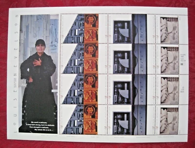 US #3379-83 Louise Nevelson Art Full Sheet 20 33¢ Stamps 2000 Mint NH - Image 1 of 2