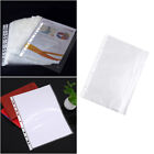  200 Pcs Clear File Protector Binder Protectors Page Acid Free