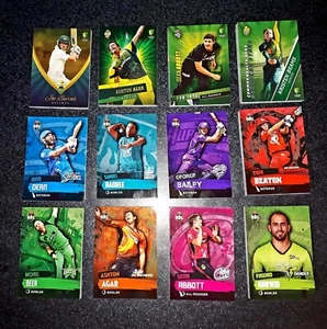 Tap N Play 2015/16 CA T20 BBL Complete Base Set - Picture 1 of 13