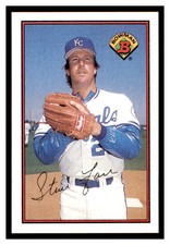 1989 Bowman #114 STEVE FARR Kansas City Royals