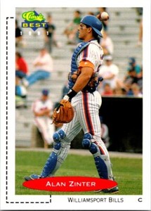 1991 Classic Best #334 Alan Zinter