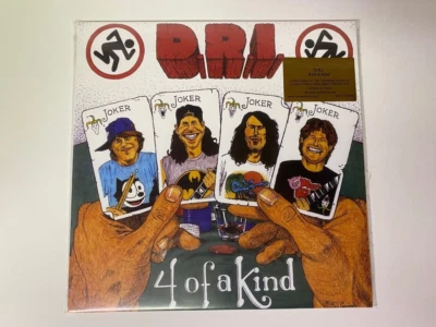 D.R.I. DRI FOUR OF A KIND LP RECORD LIMITED 180 GRAM RED & BLACK VINYL NUMBERED - Image 1 of 4