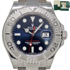 Rolex New Yacht-Master 116622 Steel Platinum 2019 Box/Paper/5YrWarranty #RL89 - Picture 1 of 5