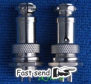 10pcs Aviation Plug Male & Female Metal Connector 16mm 4 Pin GX16-4 - Picture 1 of 1