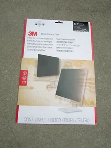 3M Black Privacy Filter For 17" Monitor PF170C4B New Matte Anti-Glare - Picture 1 of 4