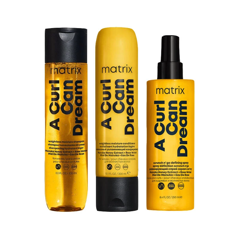 MATRIX Kit A curl Can Dream Weightless shampoo 300ml + Balsamo 300ml - Bild 1 von 1