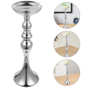 Hochzeitsvase Braut Herzstückvase Aus Metall Esstisch Blumenvase - Bild 1 von 12