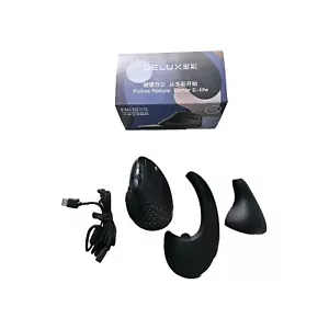 DeLUX Seeker Wireless Ergonomic Vertical Mouse, OLED, BT/USB, 4000DPI, Black - Picture 1 of 1