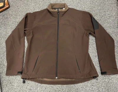 Black Diamond Womens Soft Shell Full Zip Jacket Vintage XL Brown Fleece - Image 1 of 4