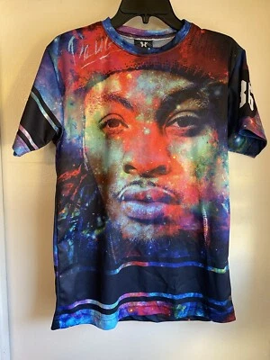 HK Army Paintball Jersey T Shirt Drug Men's Small S Run Cities 86 Psychedelic - Image 1 of 4