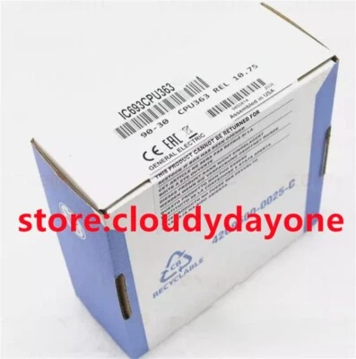 New In Box GE Fanuc IC693CPU363 Fanuc CPU Module IC693CPU363 - Image 1 of 2