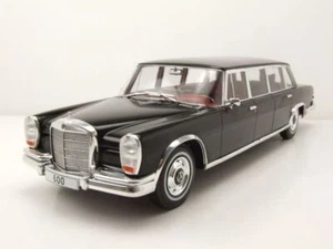 Mercedes 600 W100 1969 Negro Coche a Escala 1:18 MCG - Imagen 1 de 10