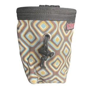 Krieg Chalk Bag Vintage Southwest Geometric Pattern Rock Climbing Gear Brown - Picture 1 of 7