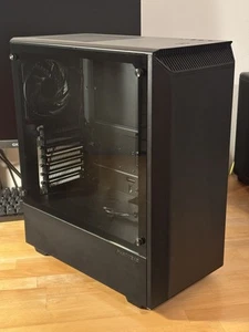 Phanteks Eclipse P300 ATX Mid-Tower Case, Tempered Glass, Black, SEE DESCRIPTION - Picture 1 of 4