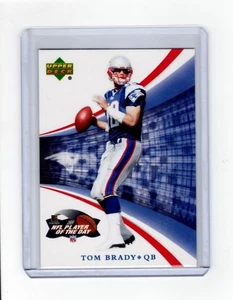 Tom Brady 2004 NFL Jugador del Día Hobby Shop Exclusivo #NFLPOD4 Patriots Salón de la fama - Imagen 1 de 2
