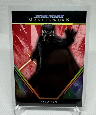2024 TOPPS STAR WARS MASTERWORK KYLO REN /25 RED - Image 1 of 2