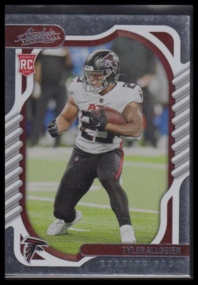 2022 Panini Absolute #198 Tyler Allgeier Retail - Image 1 of 2