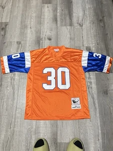 Denver Broncos NFL Football Embroidered Terrell Davis 1997 Throwback Size 48 - Picture 1 of 6