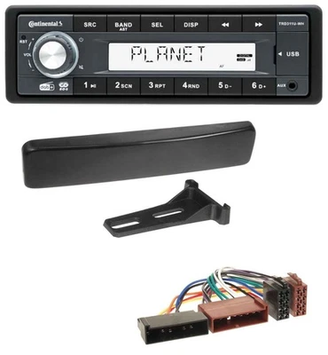 Continental MP3 AUX USB DAB 1DIN Autoradio für Ford Puma Cougar Fiesta Focus Mon - Bild 1 von 4